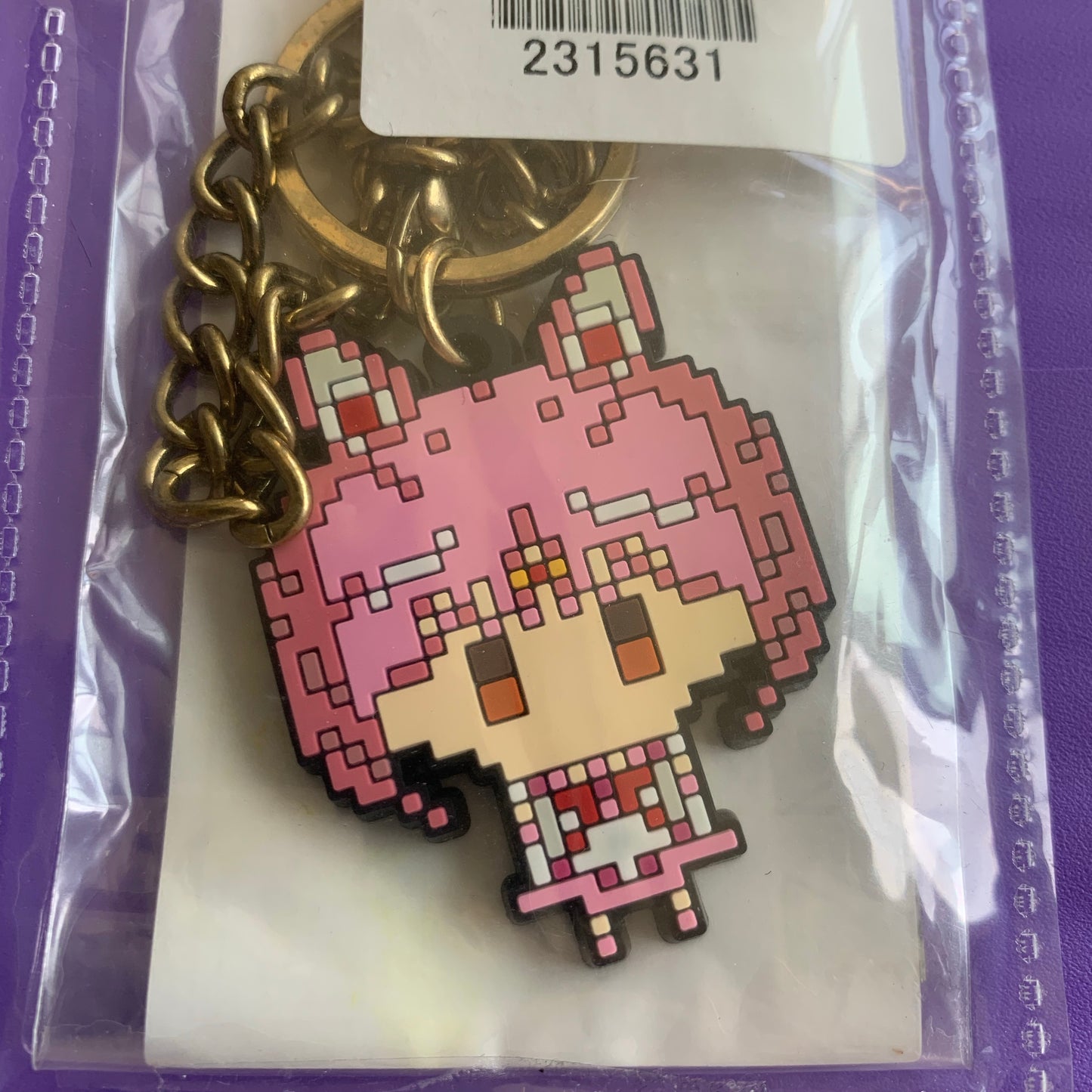 Sailor Moon Crystal 8-Bit Pixel Art keychain