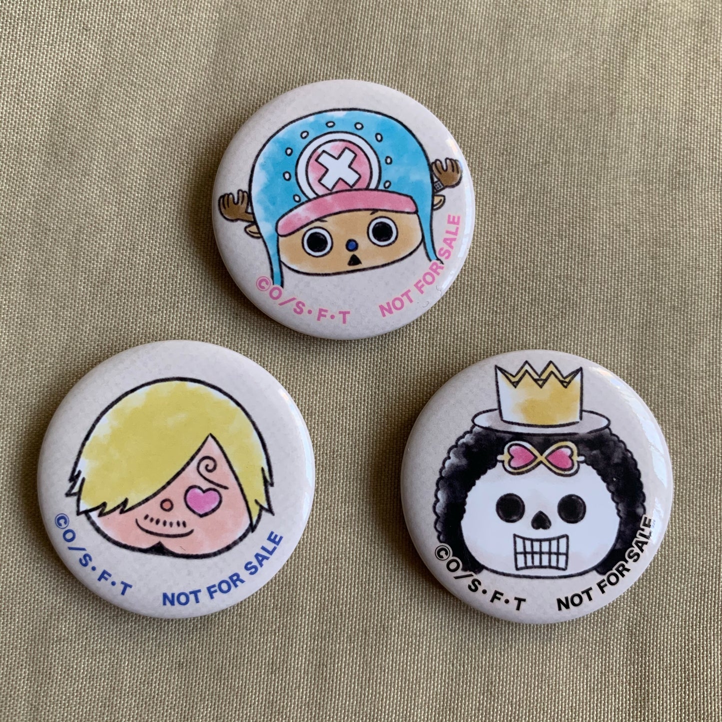 One Piece Mugiwara Store Small Can Badge