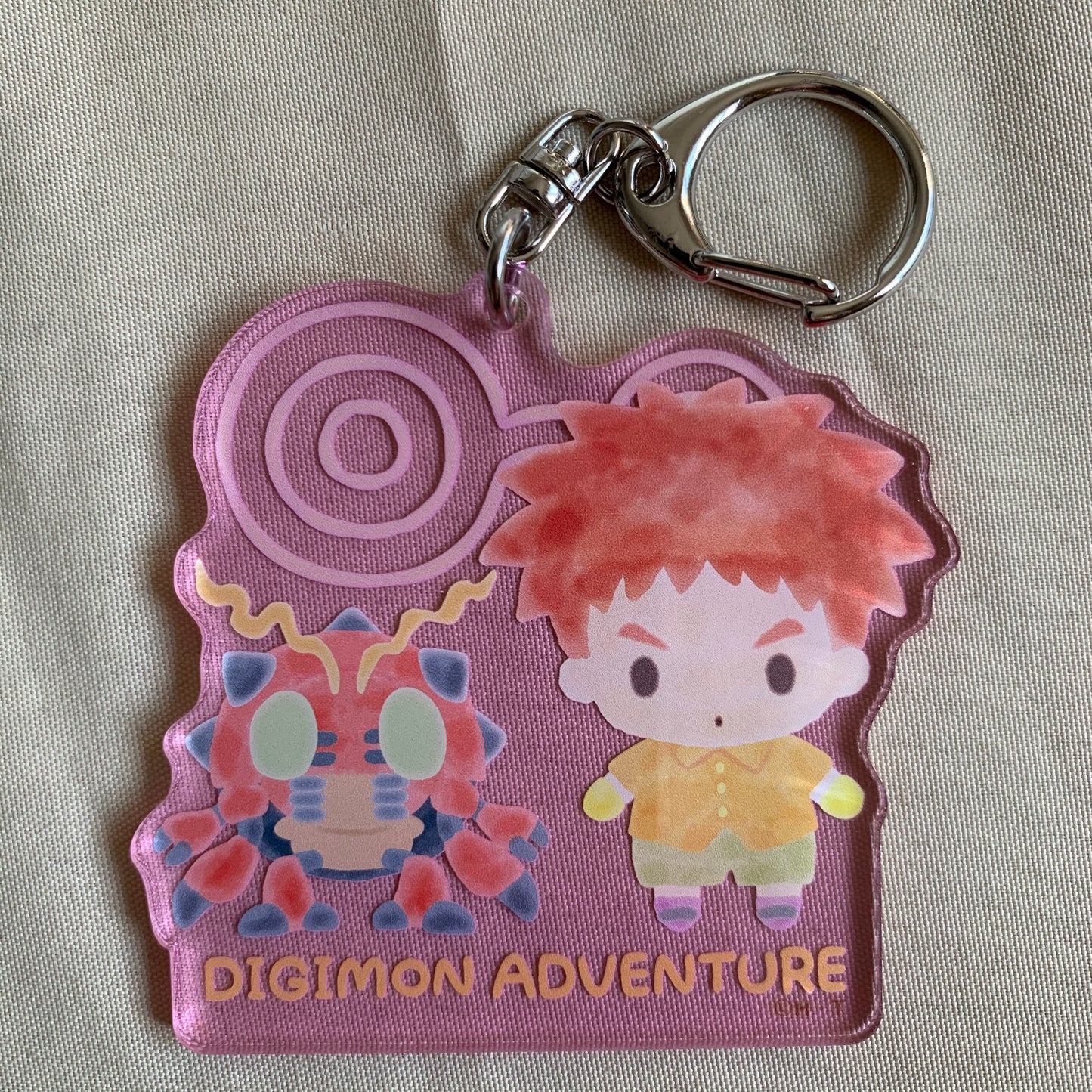 Digimon Adventure X Sanrio Acrylic Keychain