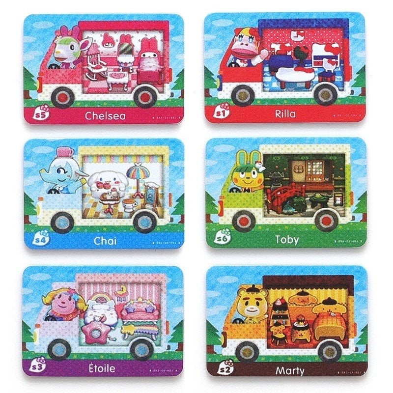 Animal Crossing X Sanrio Amiibo + Cards