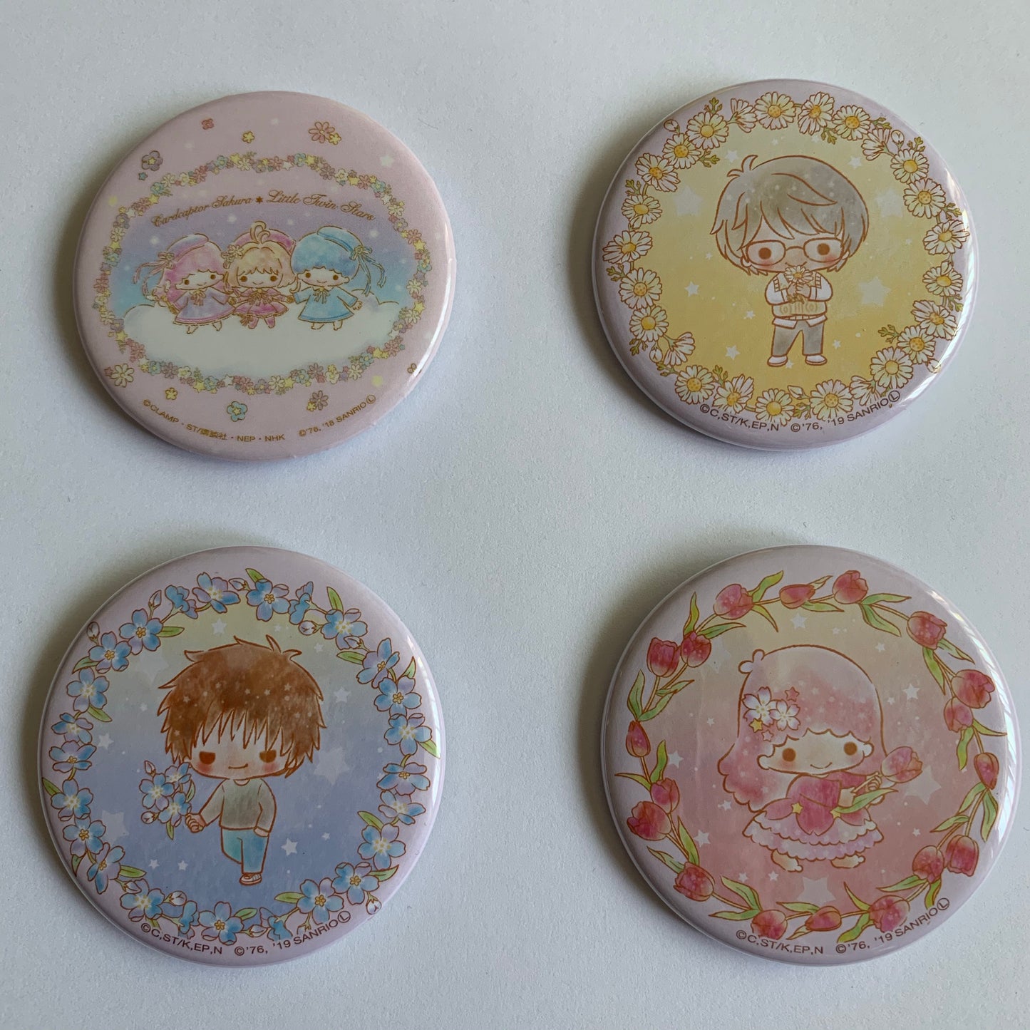 Cardcaptor Sakura x Sanrio Collab Can Badge