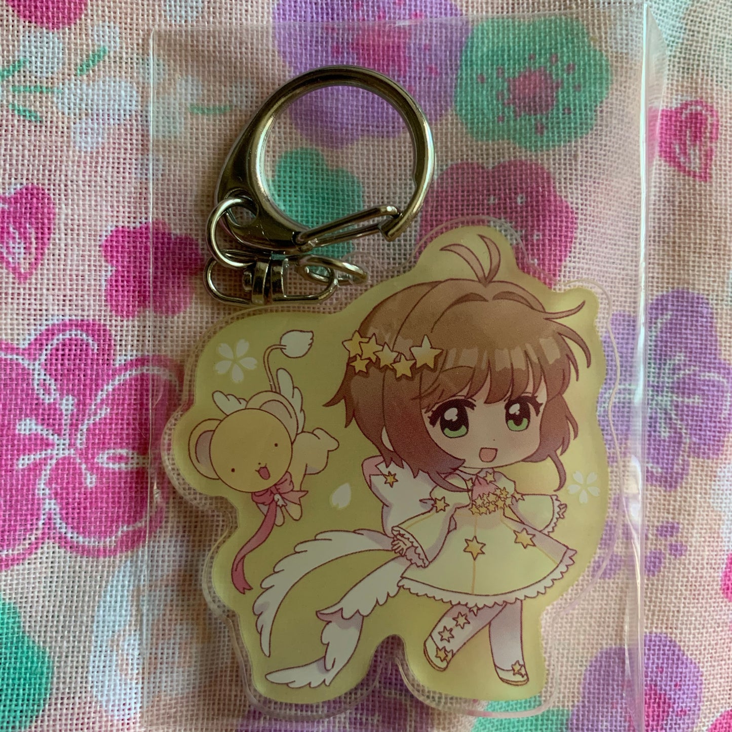 Cardcaptor Sakura Cute Couples Acrylic Keychain