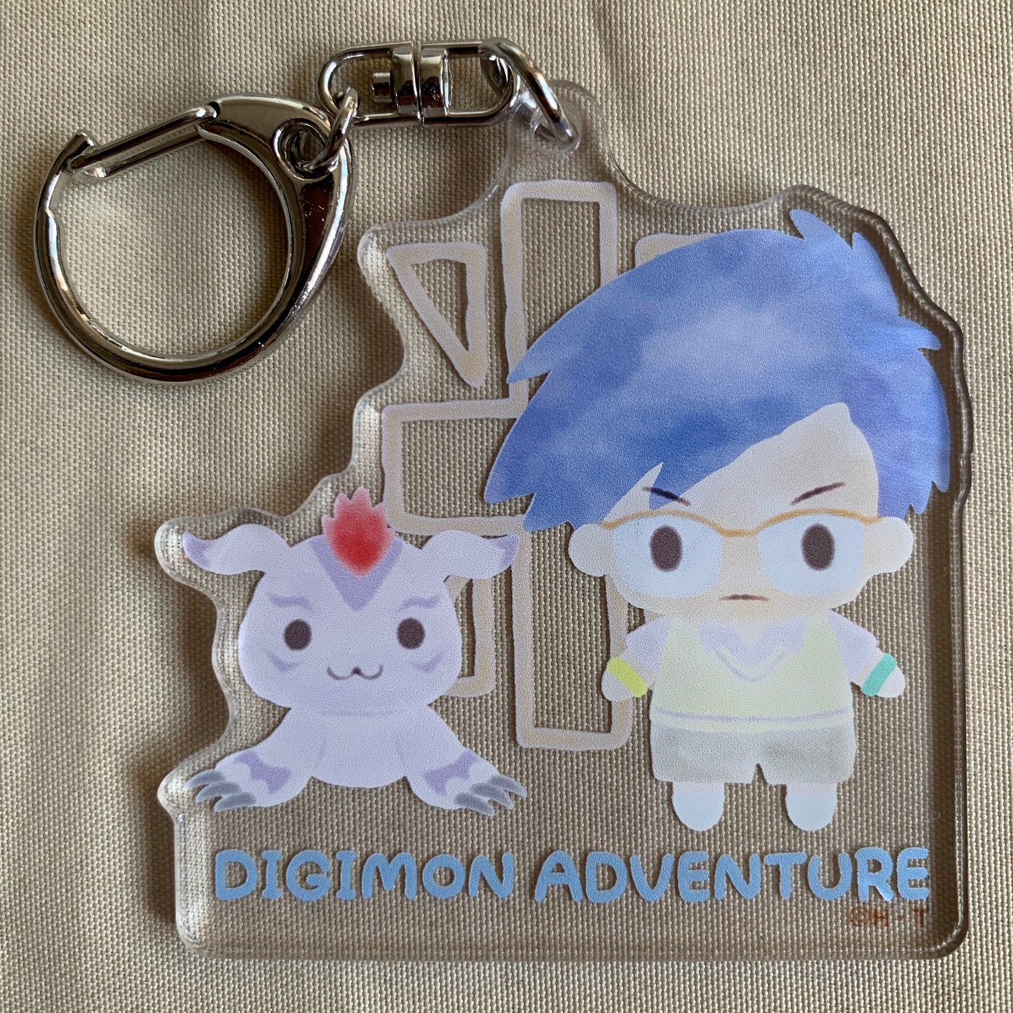 Digimon Adventure X Sanrio Acrylic Keychain