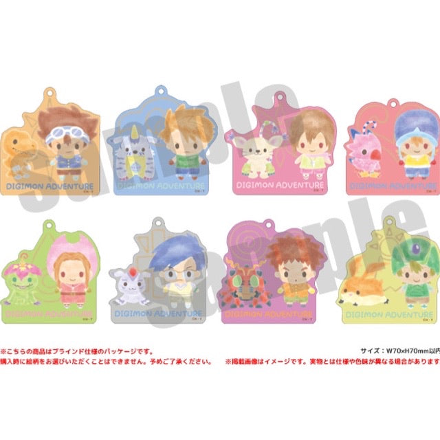 Digimon Adventure X Sanrio Acrylic Keychain