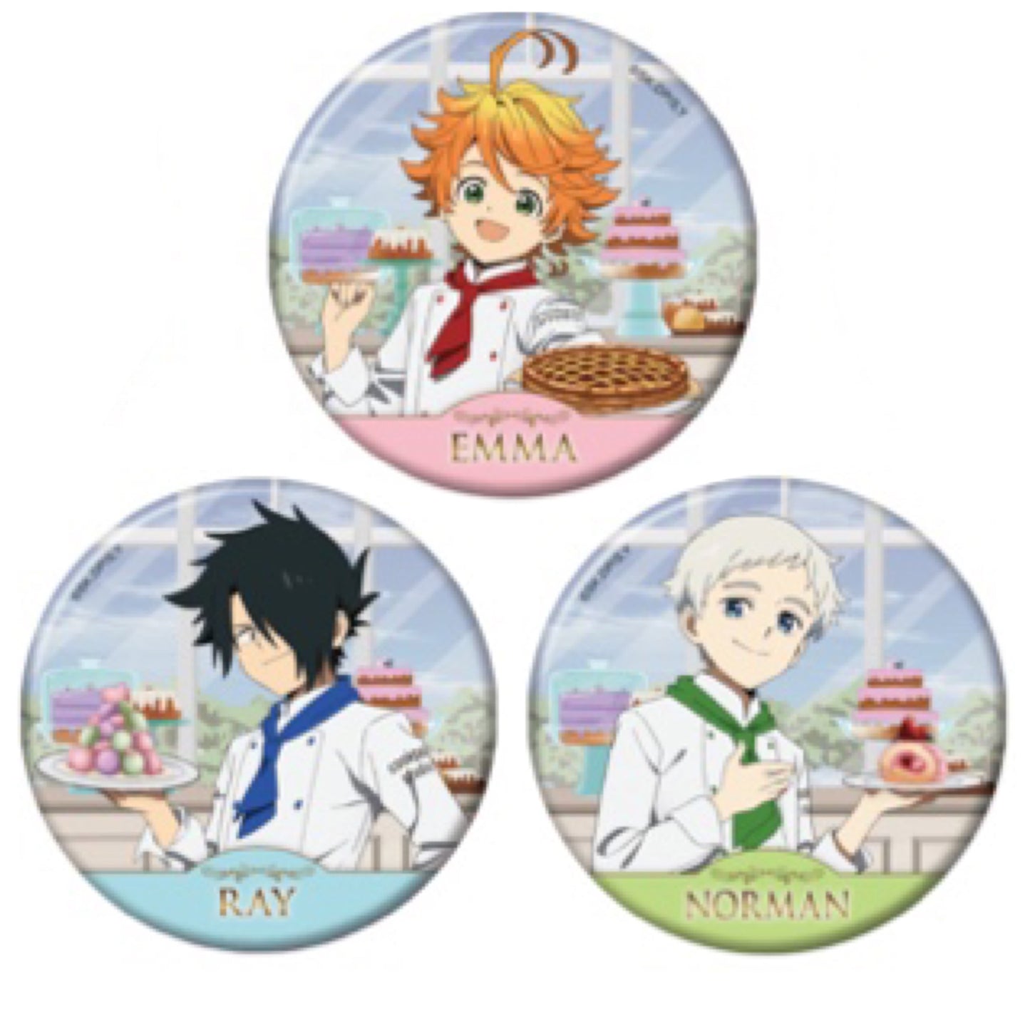 Promised Neverland Cookpad Studio Paradise Festival Can Badge