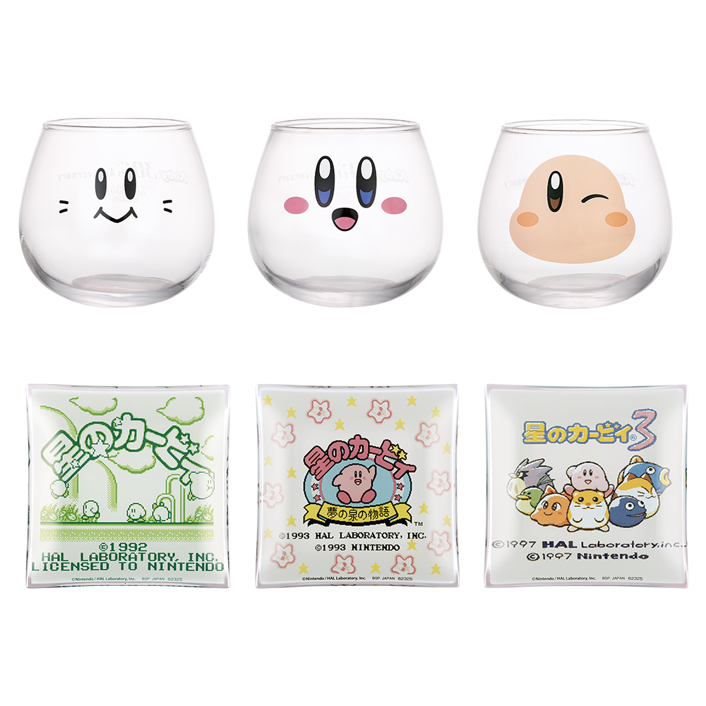 Kirby 30th Anniversary Kuji Glassware