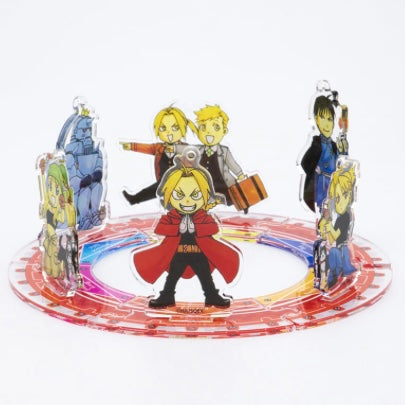 Fullmetal Alchemist 20th Anniv Exhibit Acrylic Stand Keychain