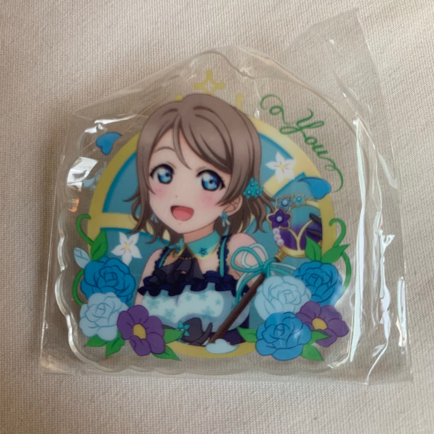 Love Live Rose Bouquet Acrylic Clips