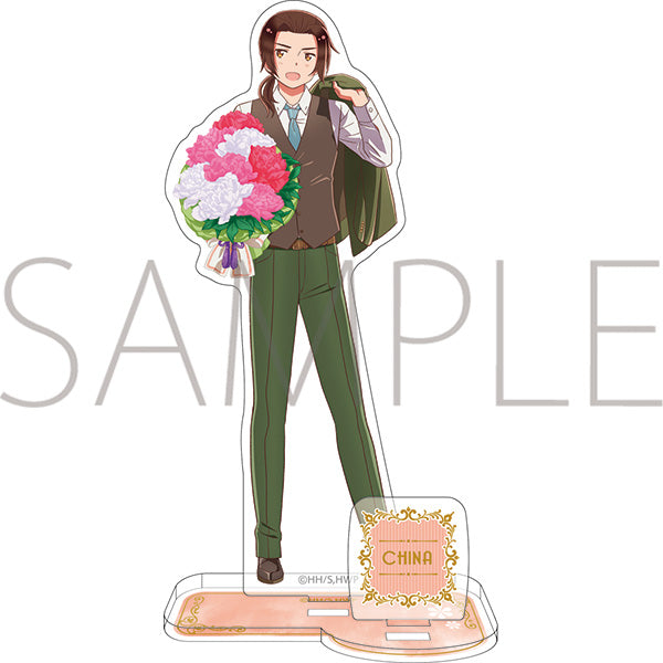 Hetalia World Stars Chara Flor Acrylic Stands