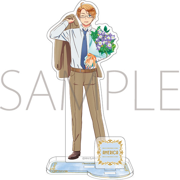 Hetalia World Stars Chara Flor Acrylic Stands