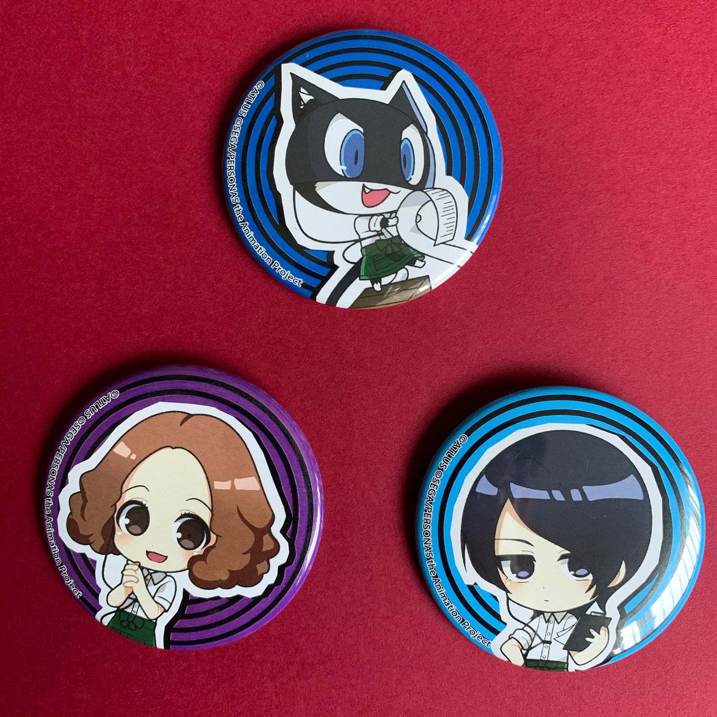 Persona 5 Cafe Can Badge