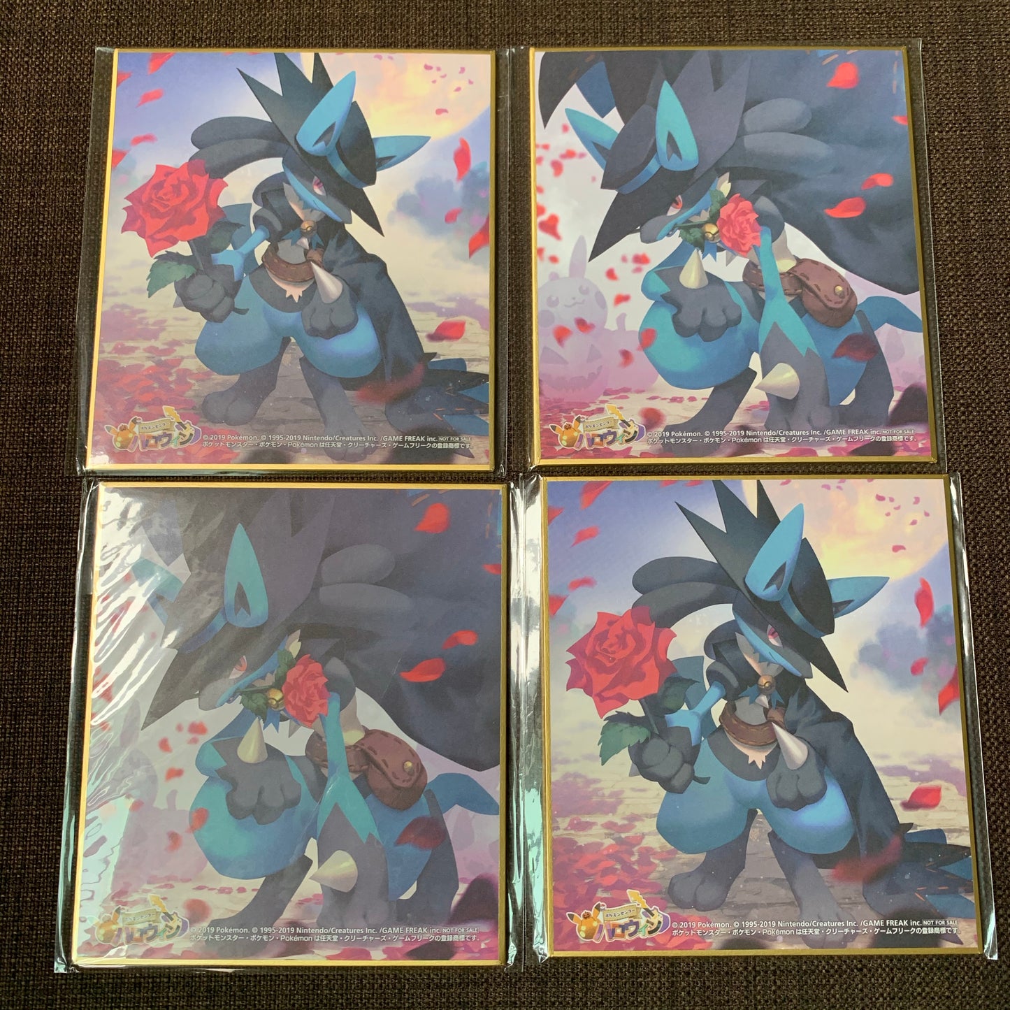 Pokémon Halloween Festival Lucario Art Board