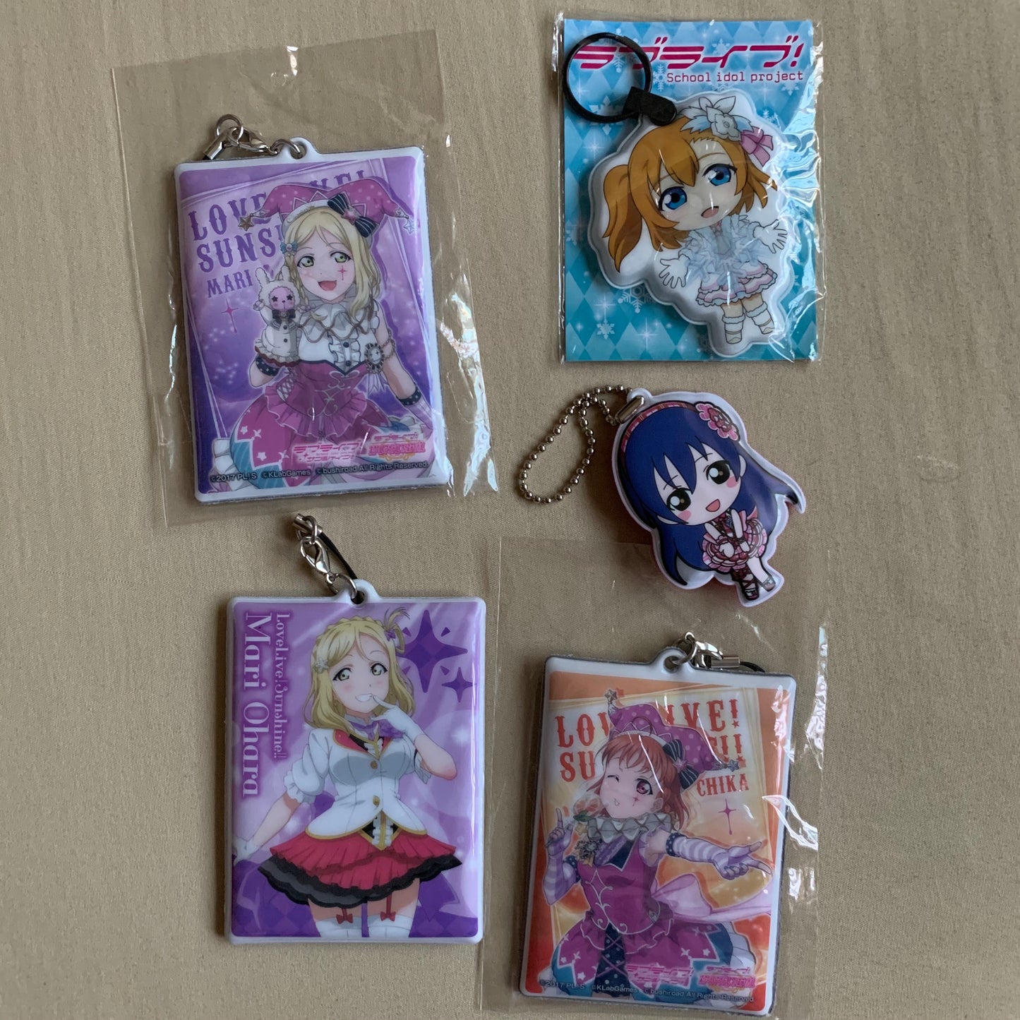 Love Live Vinyl Cushion Strap