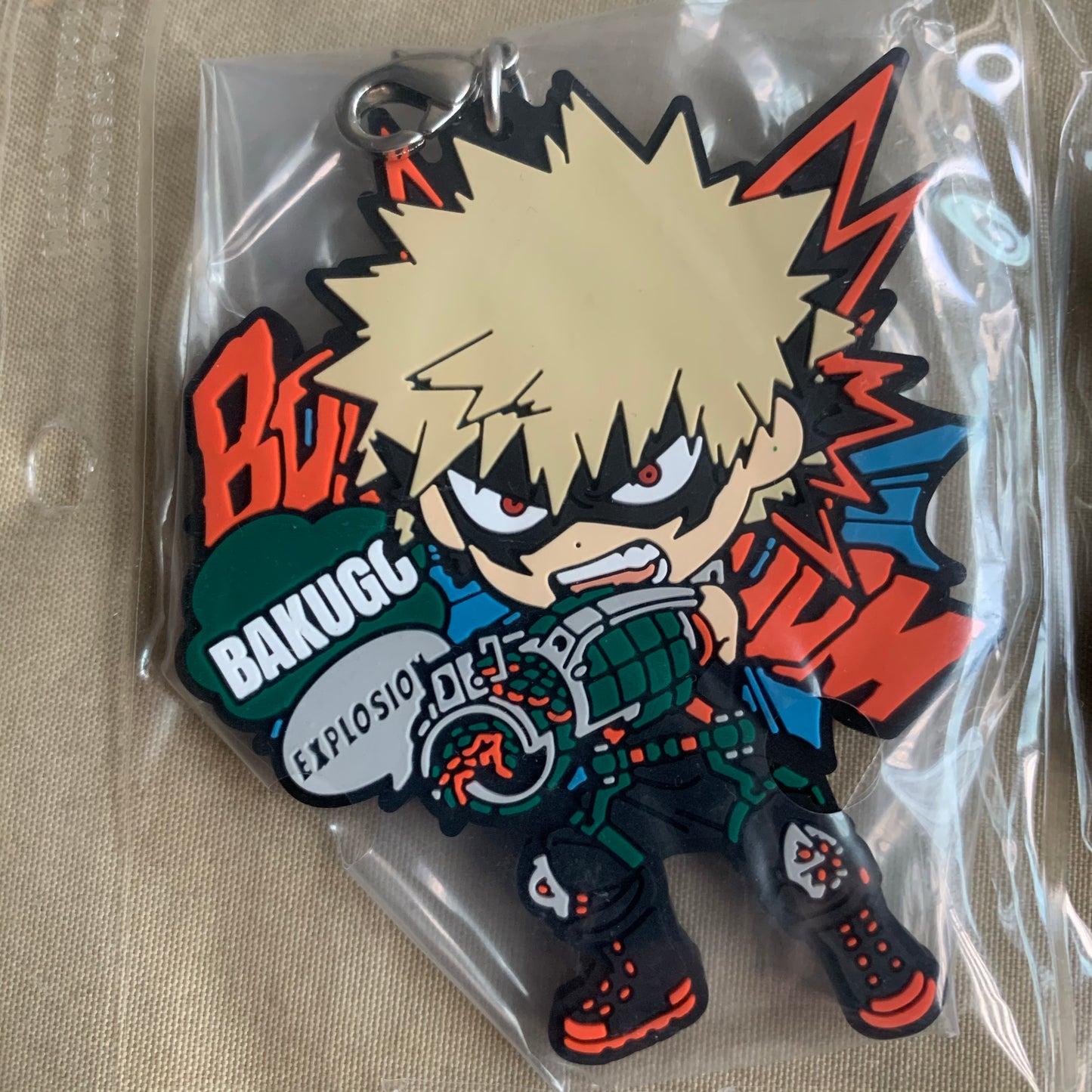 My Hero Academia Ichiban Kuji Action Rubber Strap