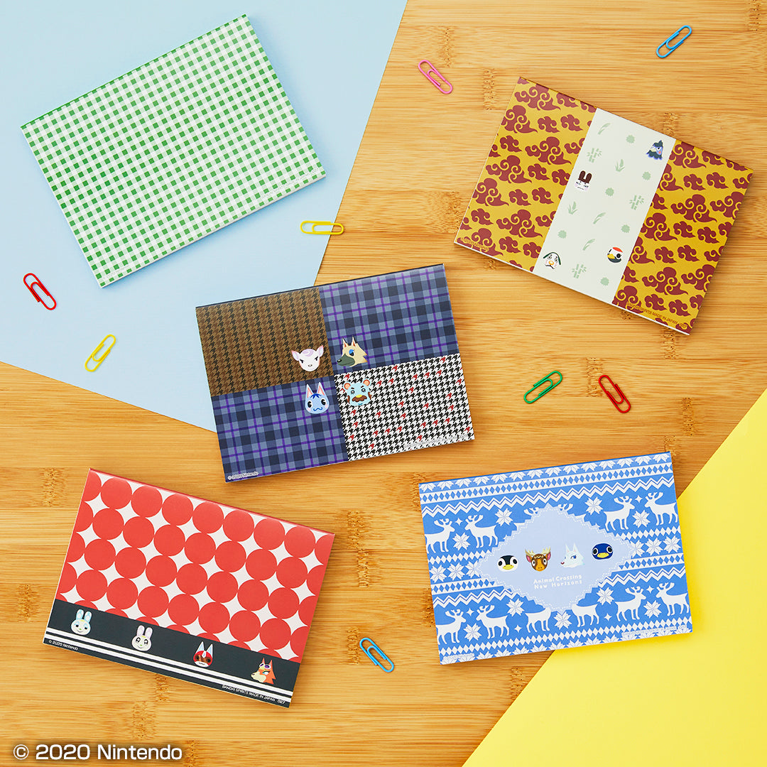 Animal Crossing Carefree Island Life Kuji Notepad (prize F)