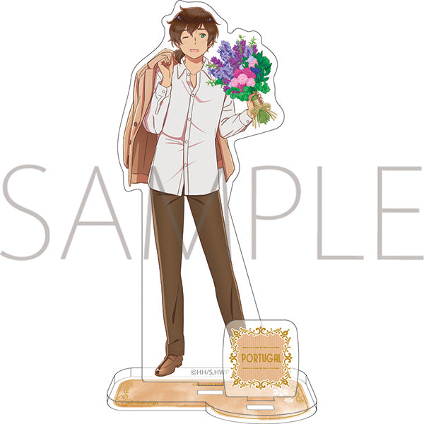 Hetalia World Stars Chara Flor Acrylic Stands