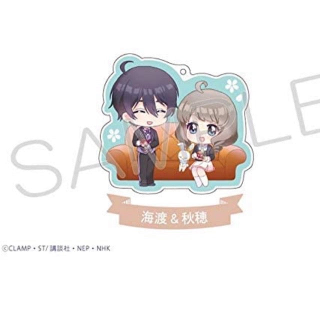 Cardcaptor Sakura Cute Couples Acrylic Keychain