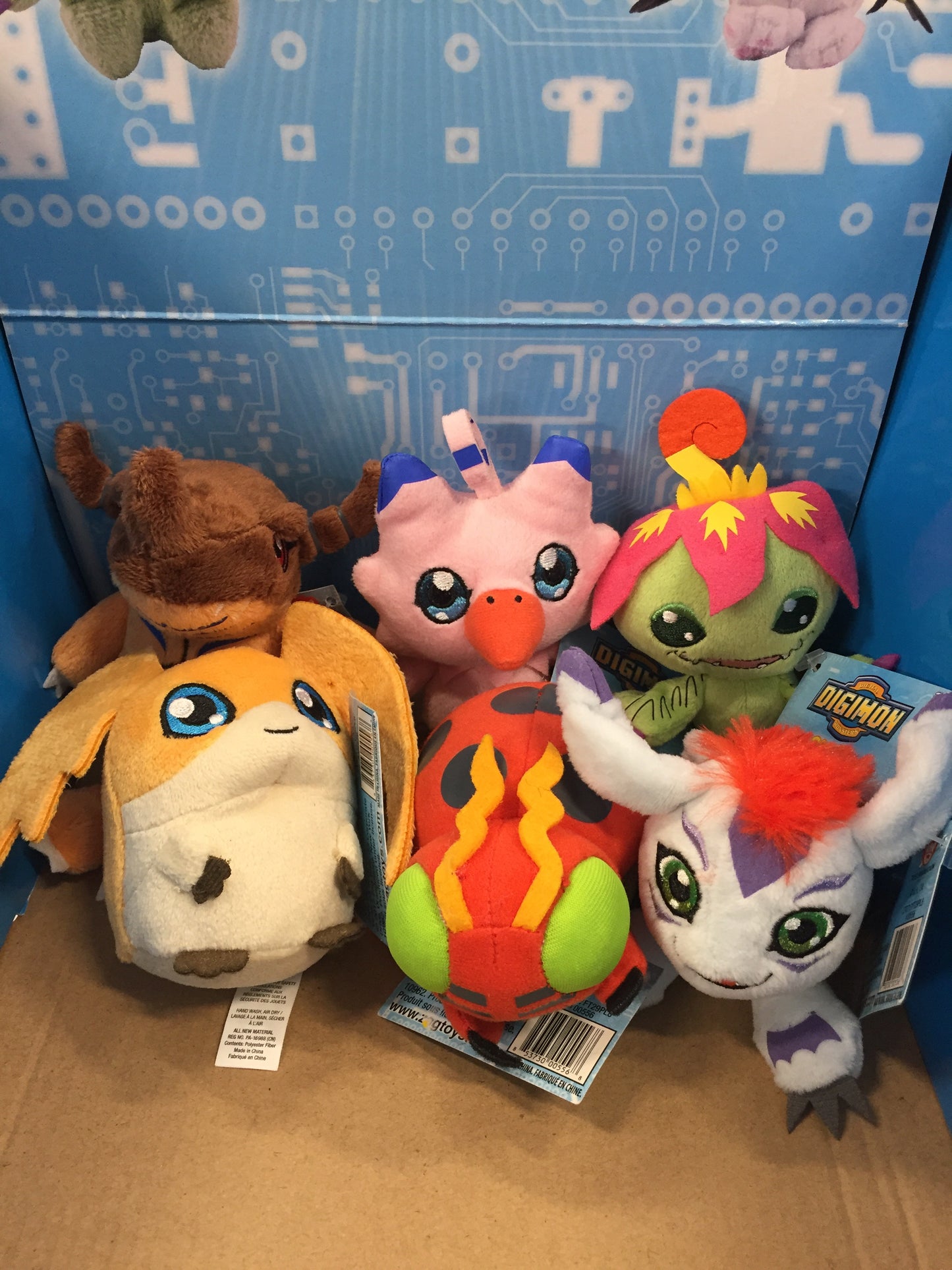 Digimon Plush Minis