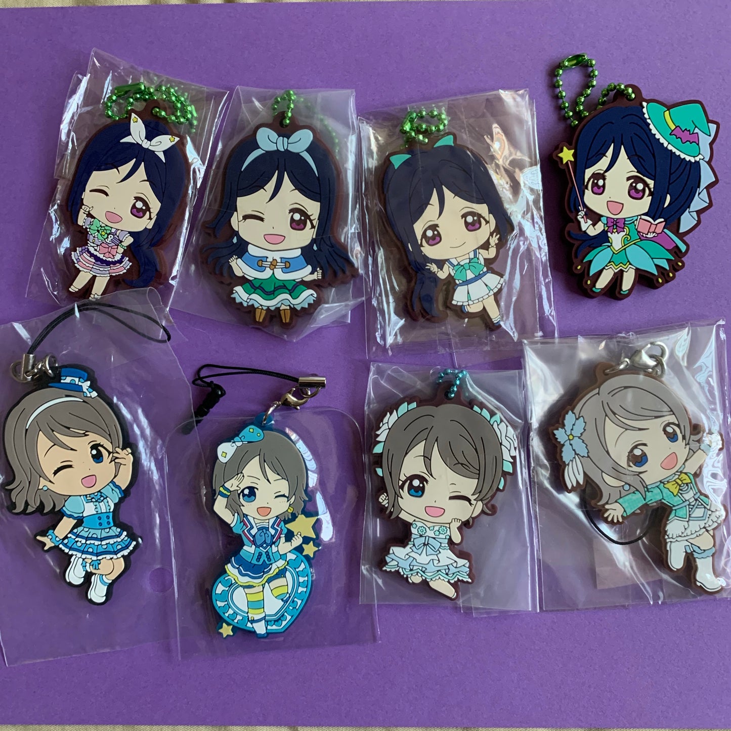 Love Live! Various Kanan and You Rubber Charm