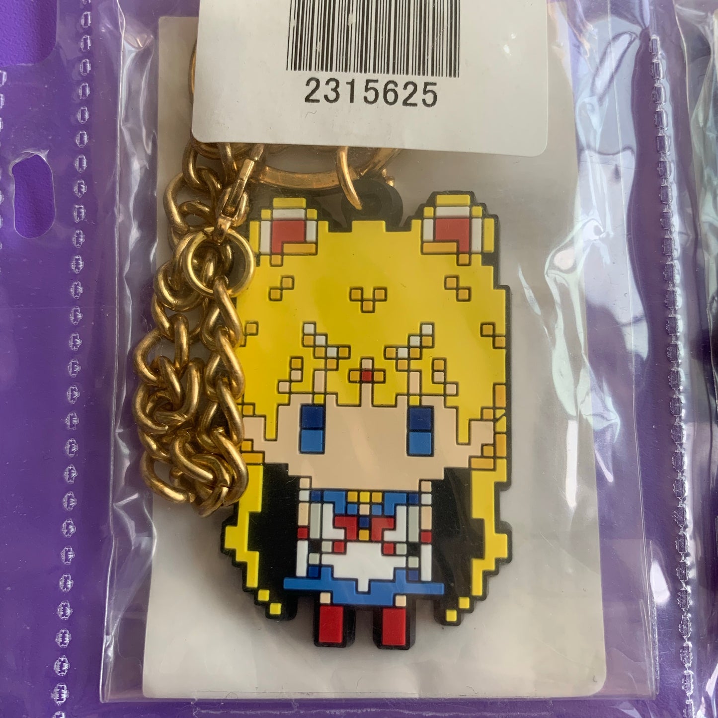 Sailor Moon Crystal 8-Bit Pixel Art keychain