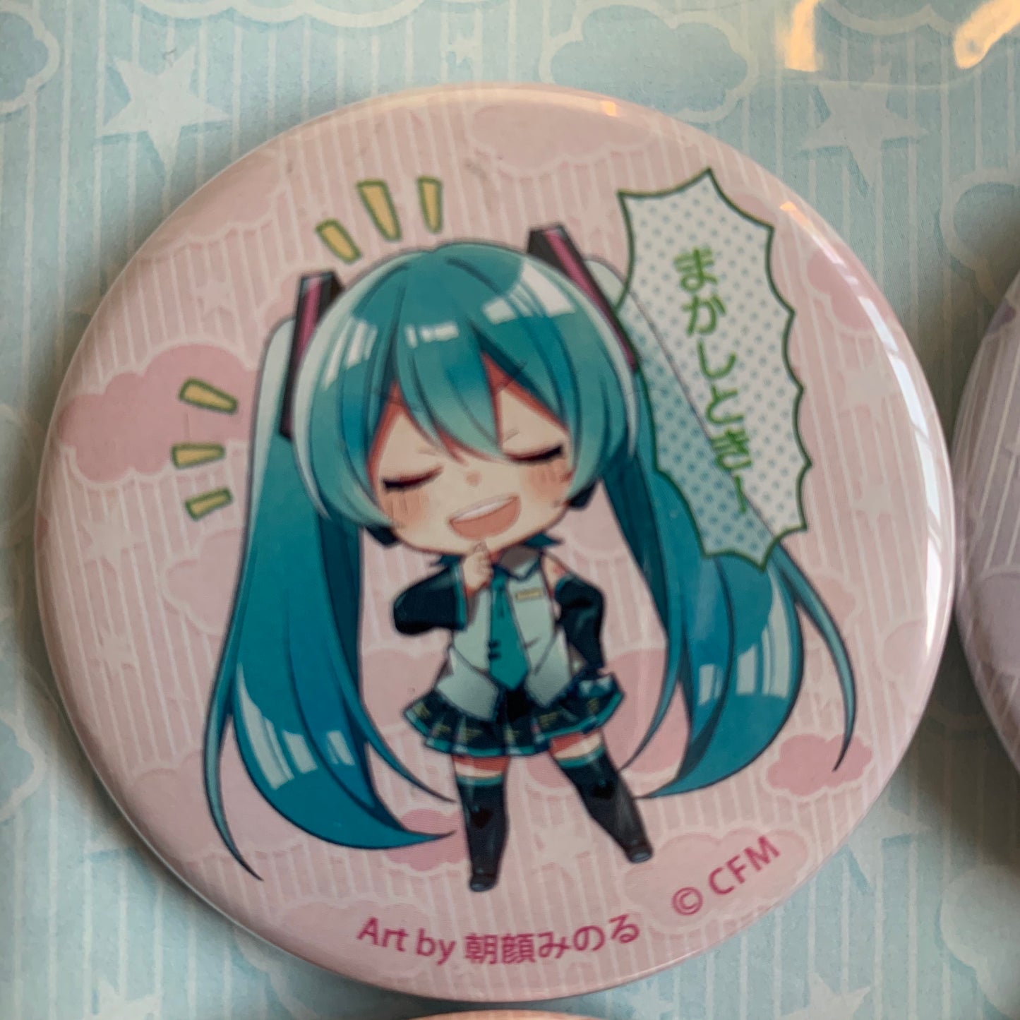 Hatsune Miku X Tsūtenkaku Tower Collab Can Badge