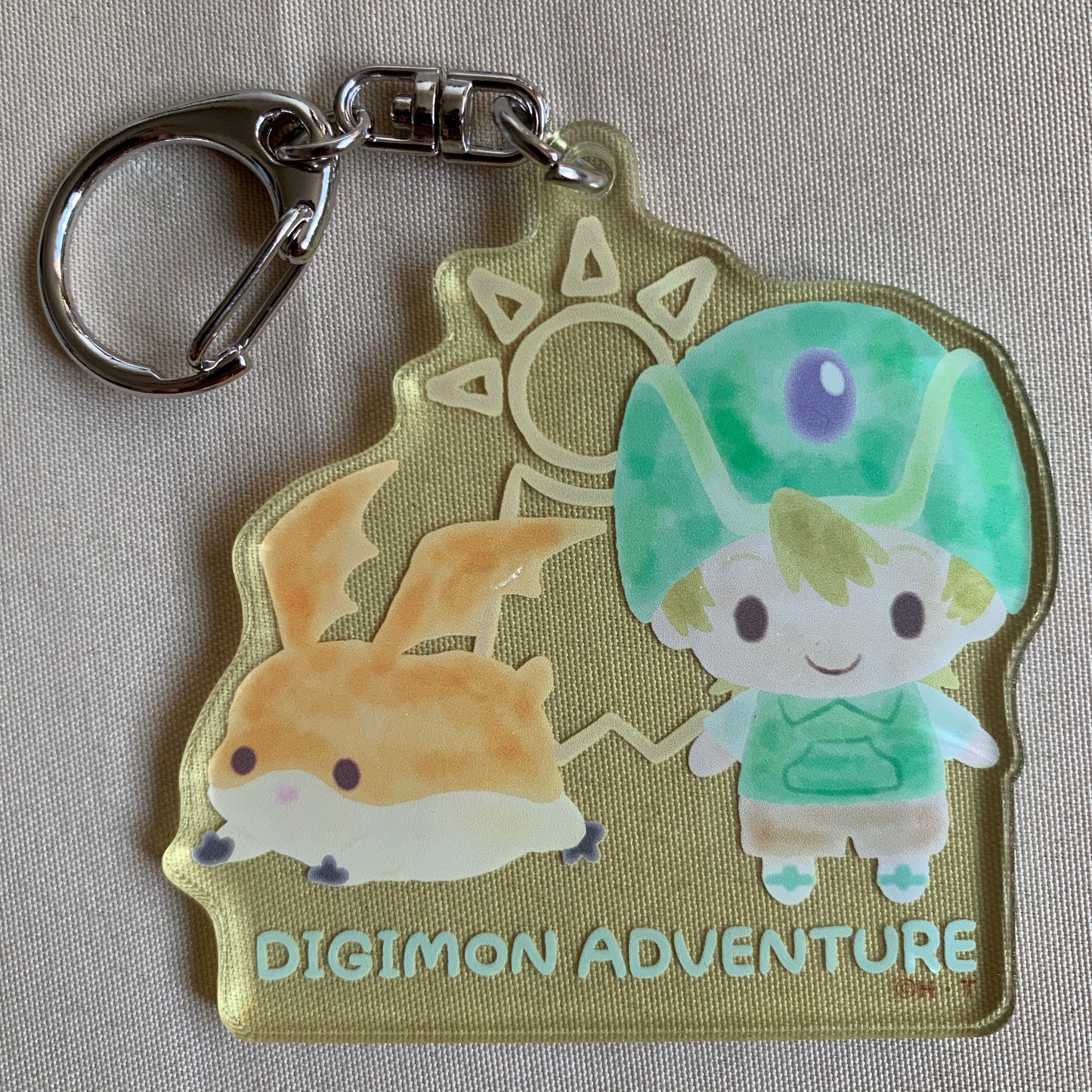 Digimon Adventure X Sanrio Acrylic Keychain