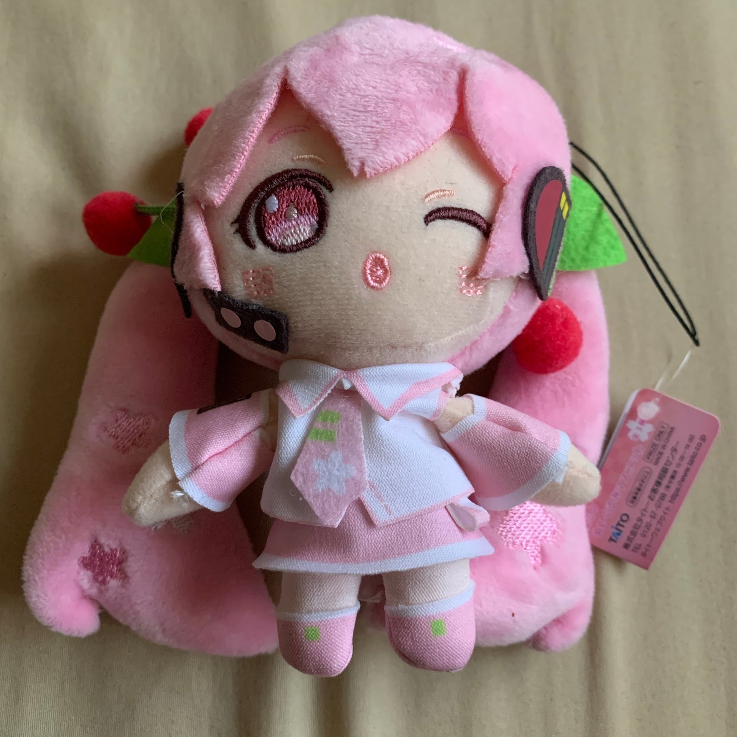 Hatsune Miku Sakura Themed Small Plush