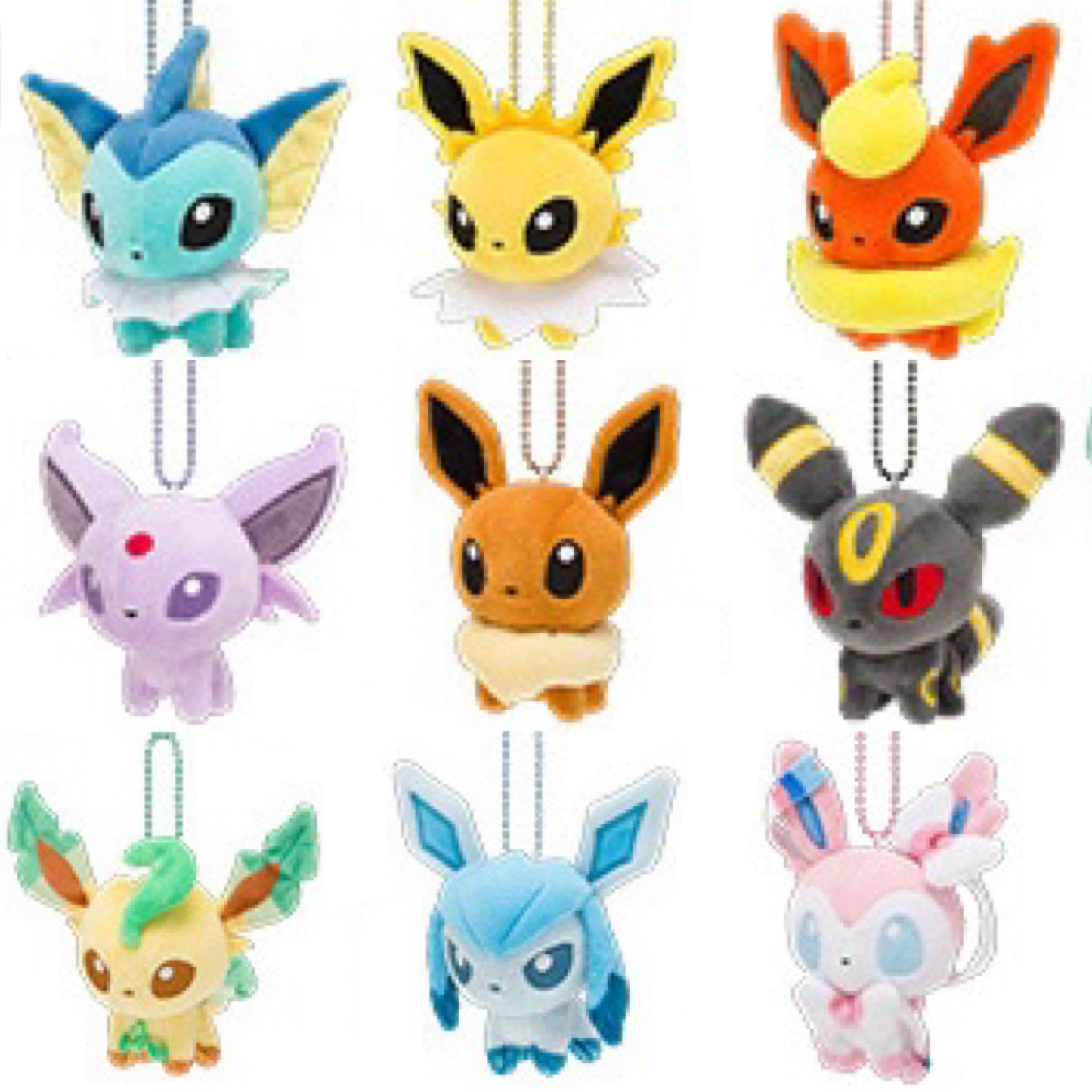 Pokemon Mochiri Mascot Eeveelution DOLLS