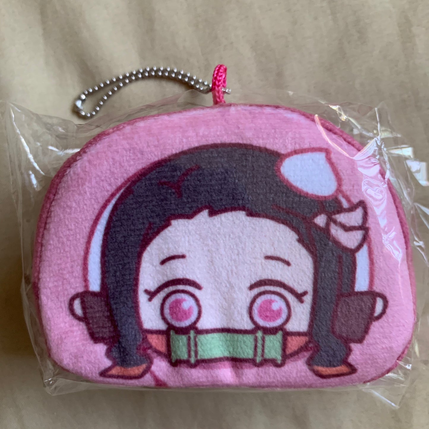 Demon Slayer Roll Cake Plush Keychain