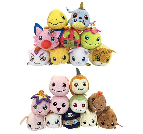 Digimon Tsum Tsum Style Plush