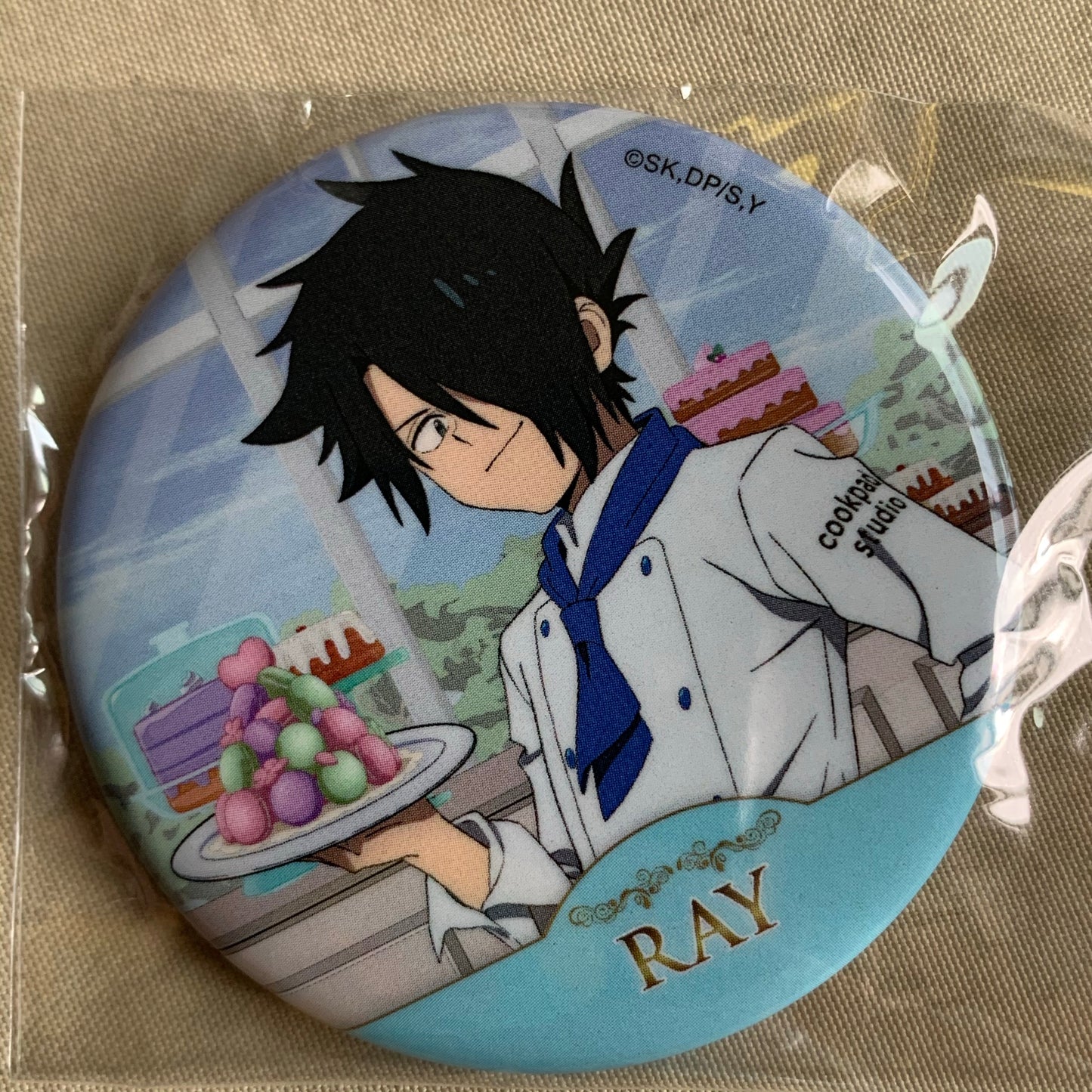 Promised Neverland Cookpad Studio Paradise Festival Can Badge