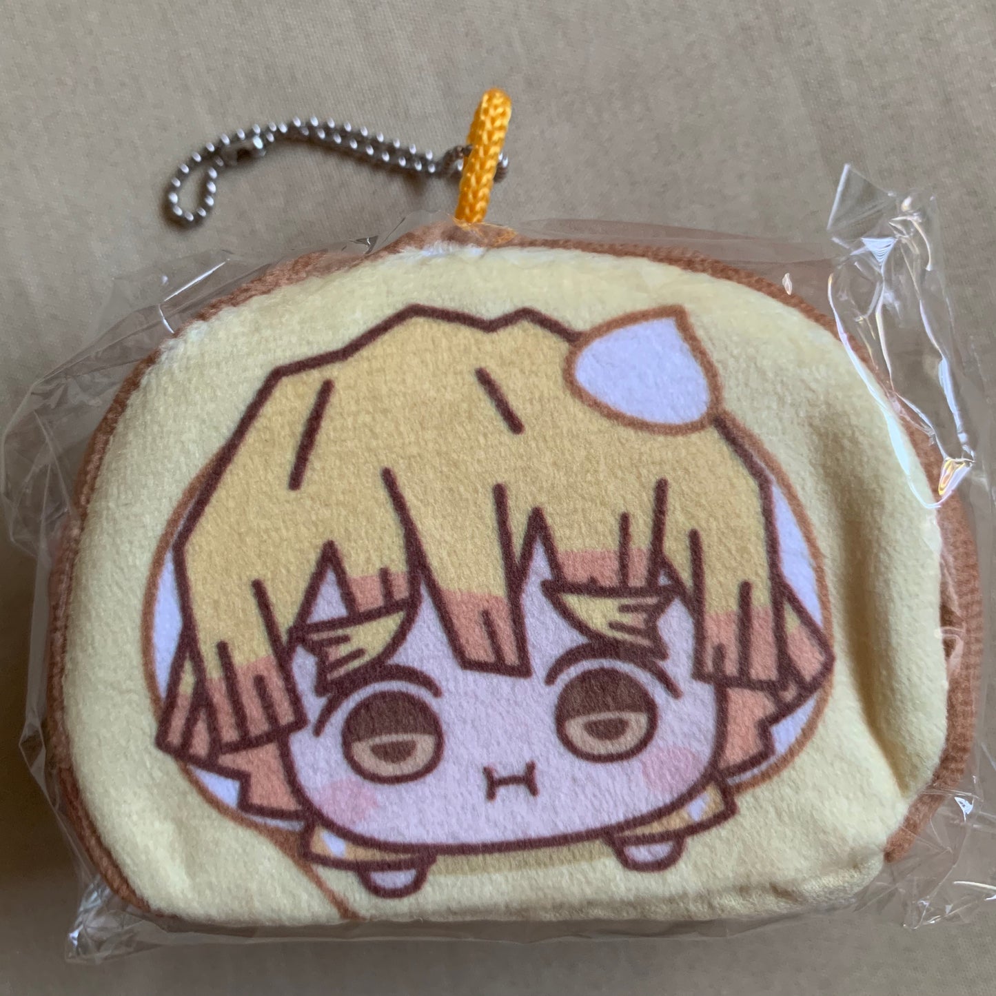 Demon Slayer Roll Cake Plush Keychain