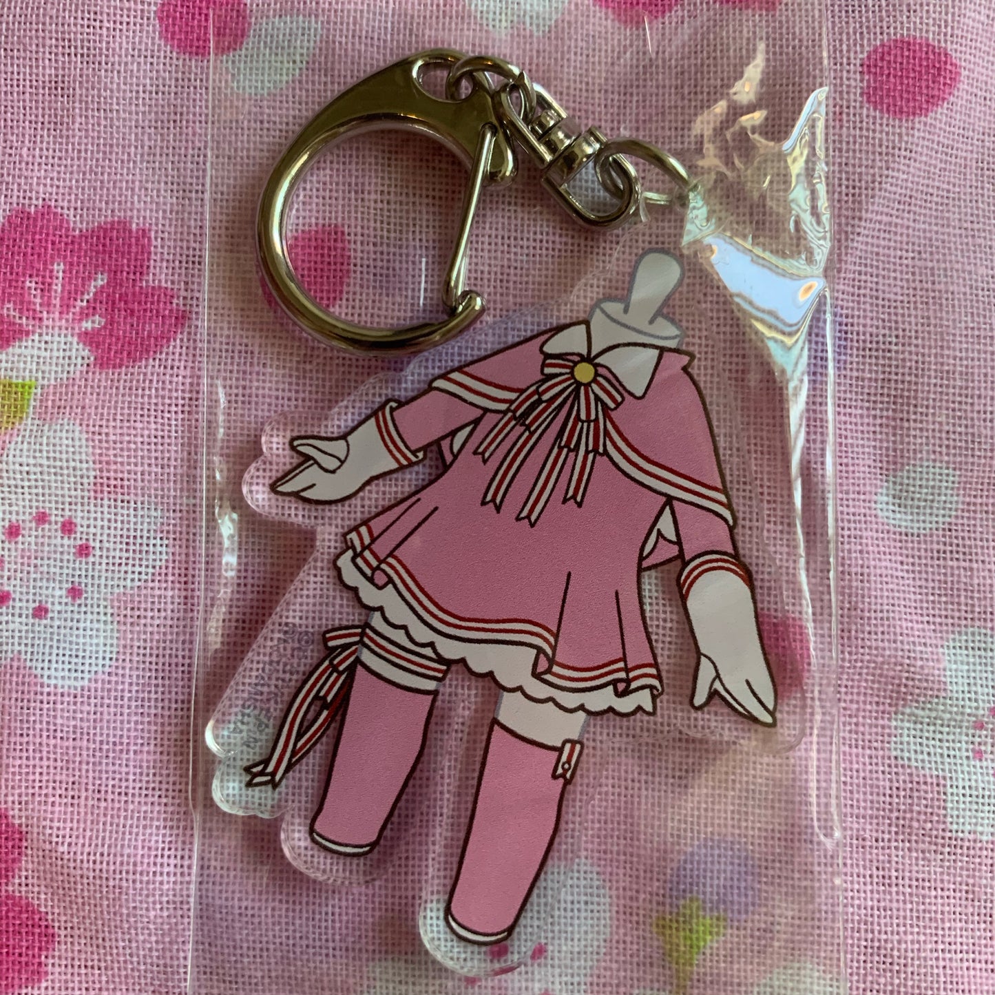 Cardcaptor Sakura Awesome Outfits Acrylic Keychain