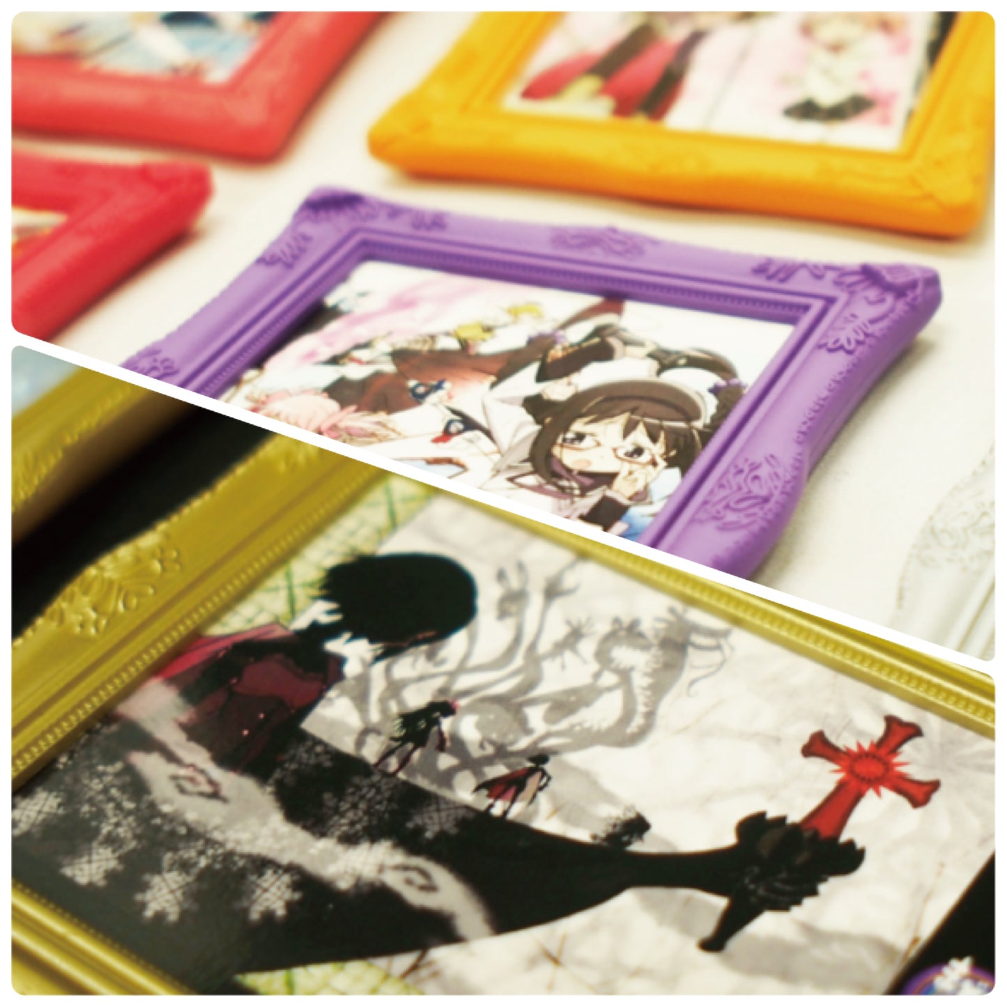 Madoka Magica 10th Anniversary Frame Magnet [Blind}