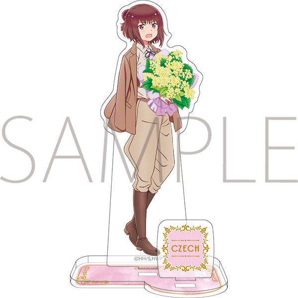 Hetalia World Stars Chara Flor Acrylic Stands