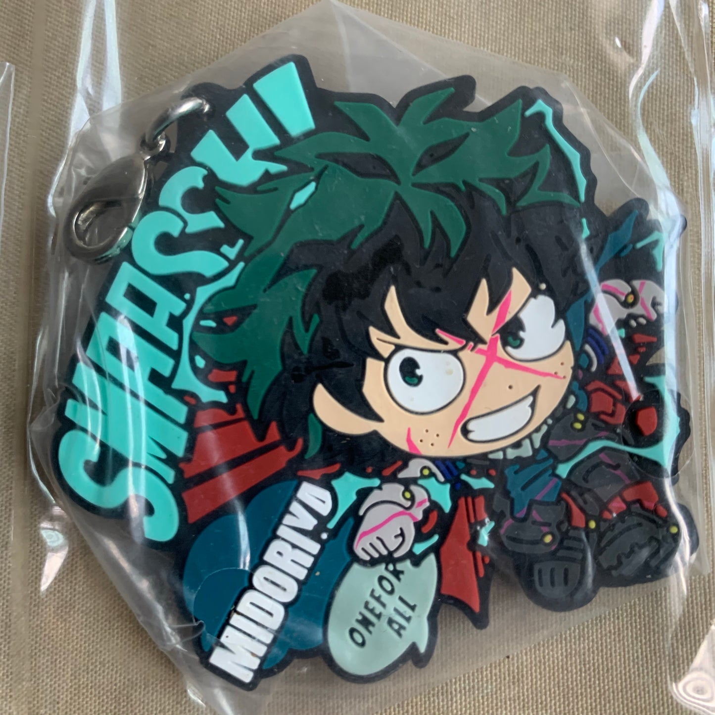 My Hero Academia Ichiban Kuji Action Rubber Strap