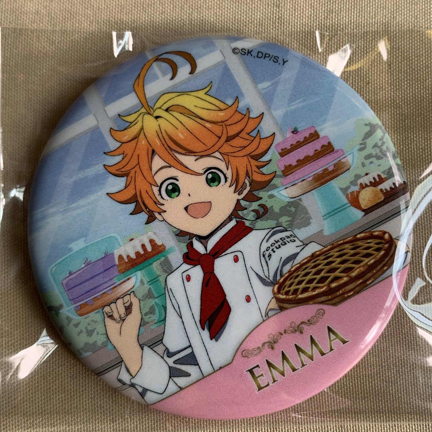 Promised Neverland Cookpad Studio Paradise Festival Can Badge