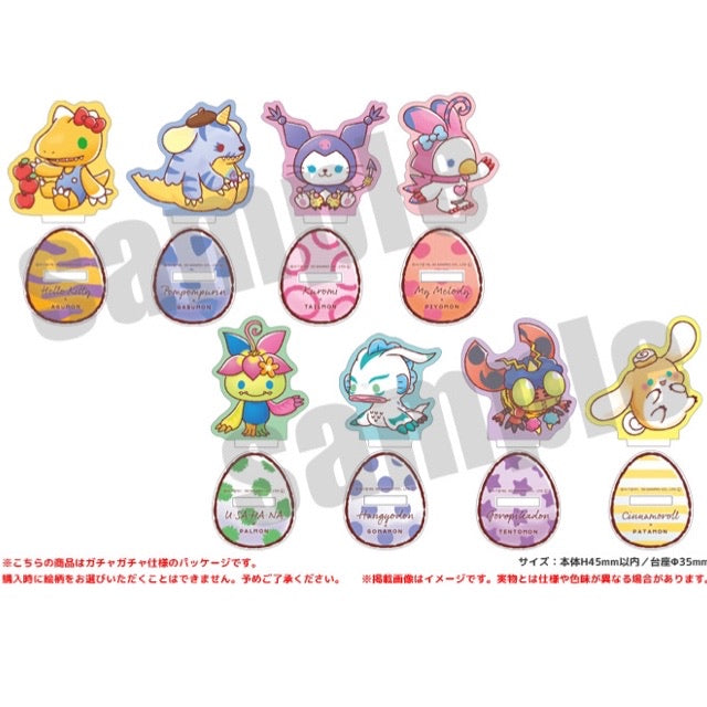 Digimon X Sanrio Easter Acrylic Stand